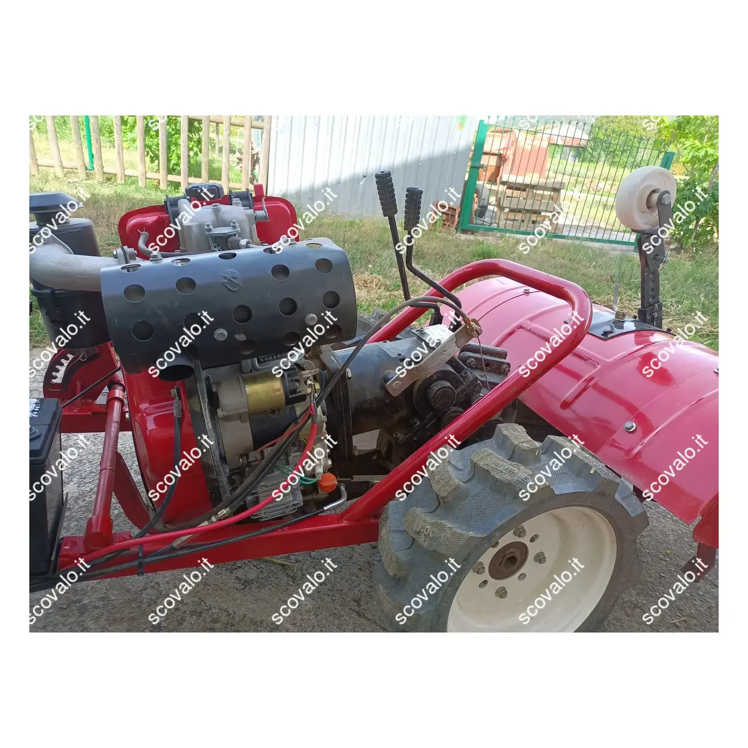 immagine Trattorino Motocoltivatore 9.4 CV Diesel 6.9 kW Fresa 90cm Avv.Elettrico Usato