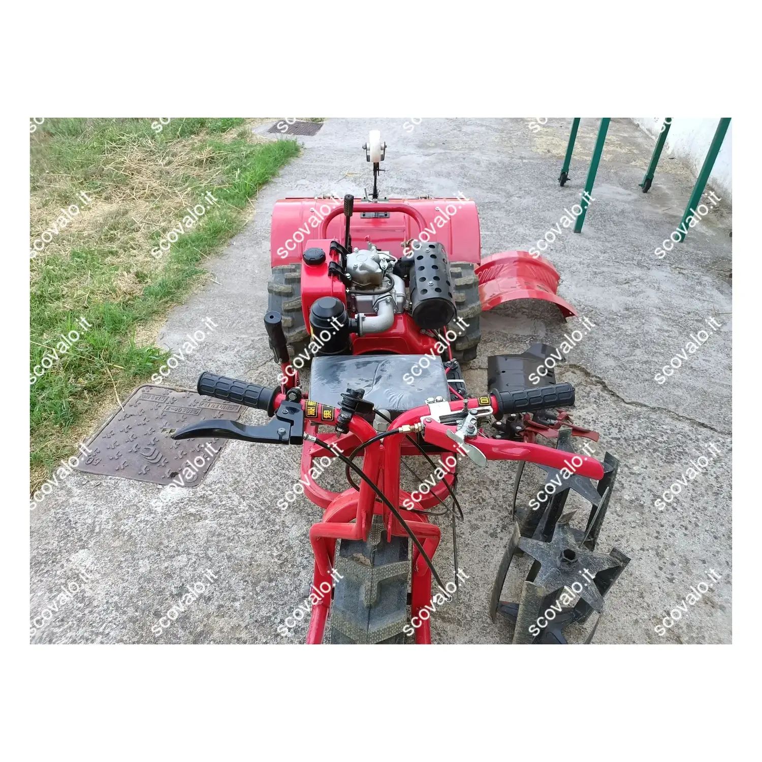 immagine Trattorino Motocoltivatore 9.4 CV Diesel 6.9 kW Fresa 90cm Avv.Elettrico Usato