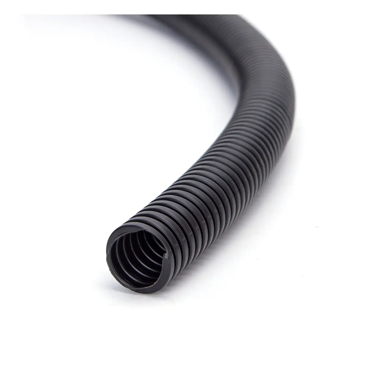 immagine tubo corrugato impianto elettrico sottotraccia 25 mm nero 10 mt