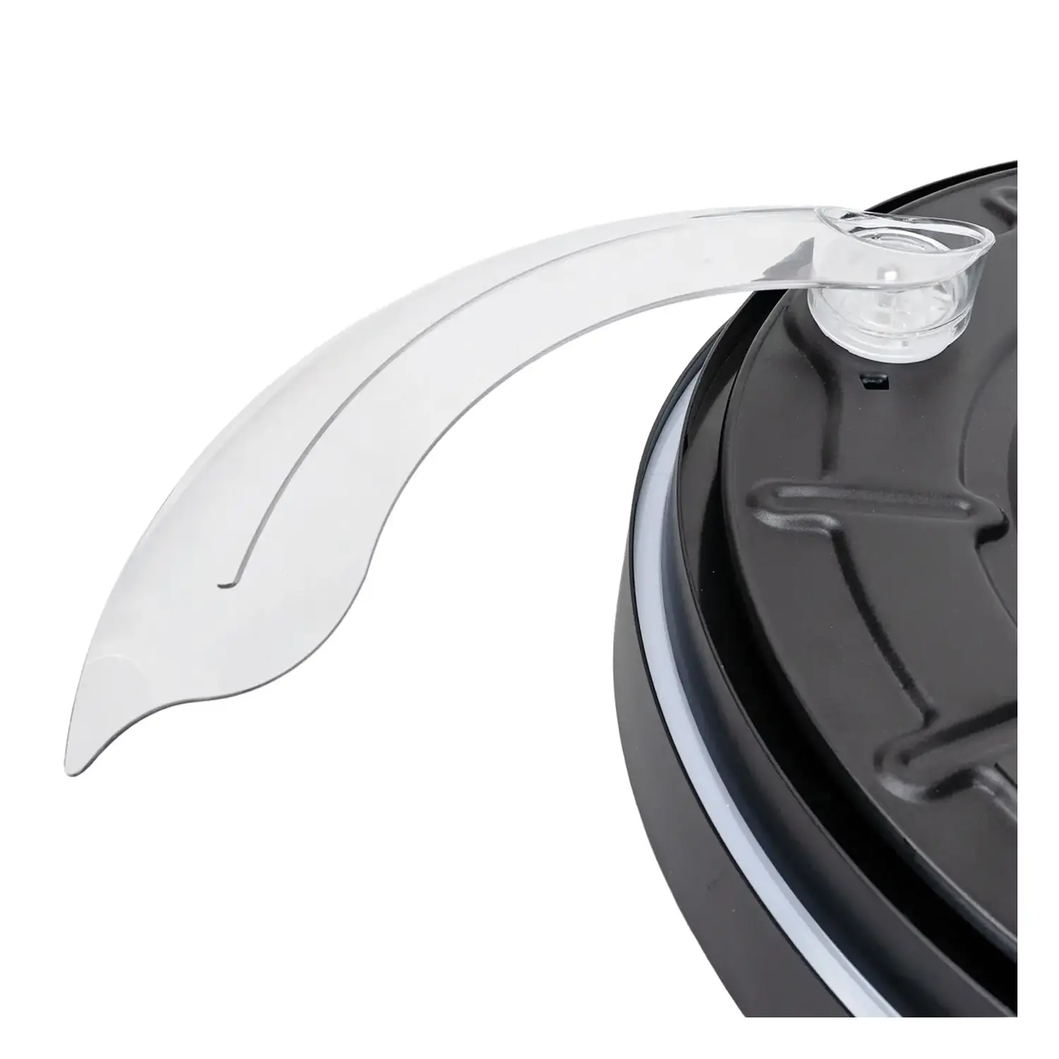 immagine Ventilatore da soffitto con pale, invisibili con luce LED, 42 pollici, 3 pale, 6 velocità, nero