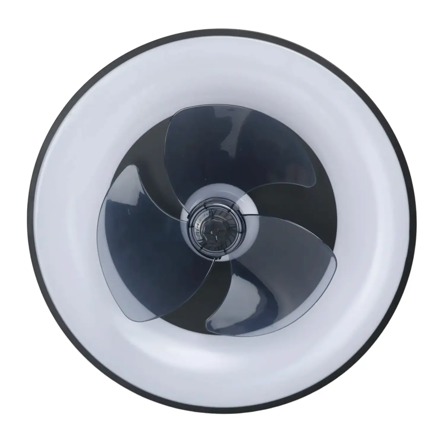 immagine Ventilatore da soffitto Smart Bluetooth Mesh CCT, 19,5 pollici, 3 pale, 6 velocità, nero