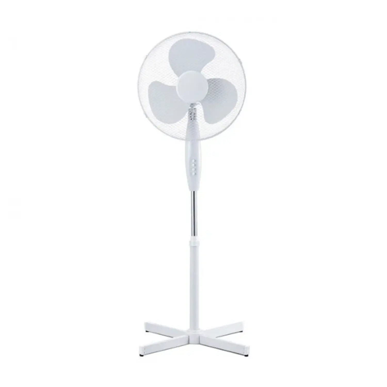 immagine ventilatore piantana 3 pale diametro 600mm bianco