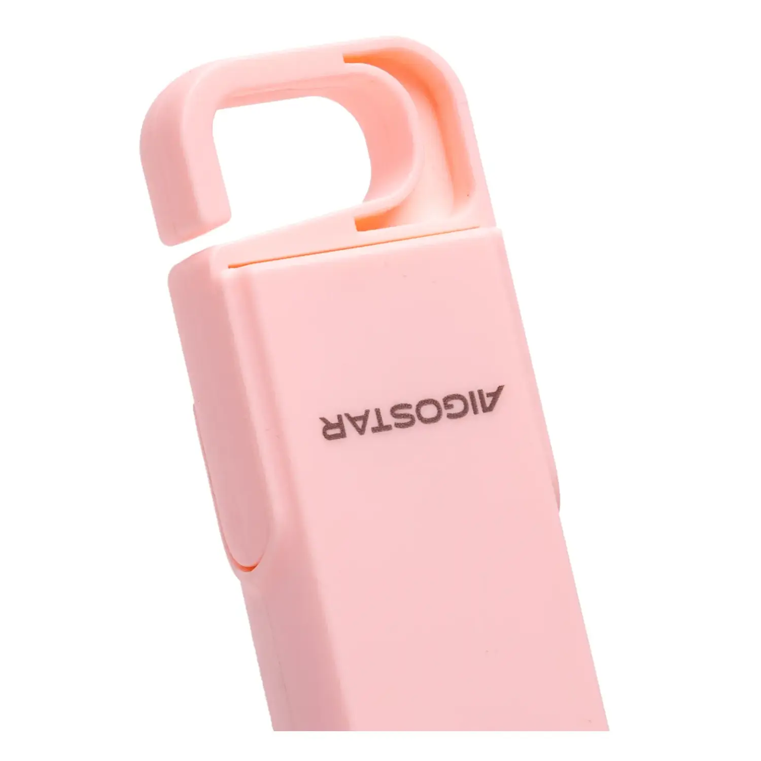 immagine Ventilatore portatile da 3 pollici, 7 pale, 5 velocità, 1200mAh, rosa