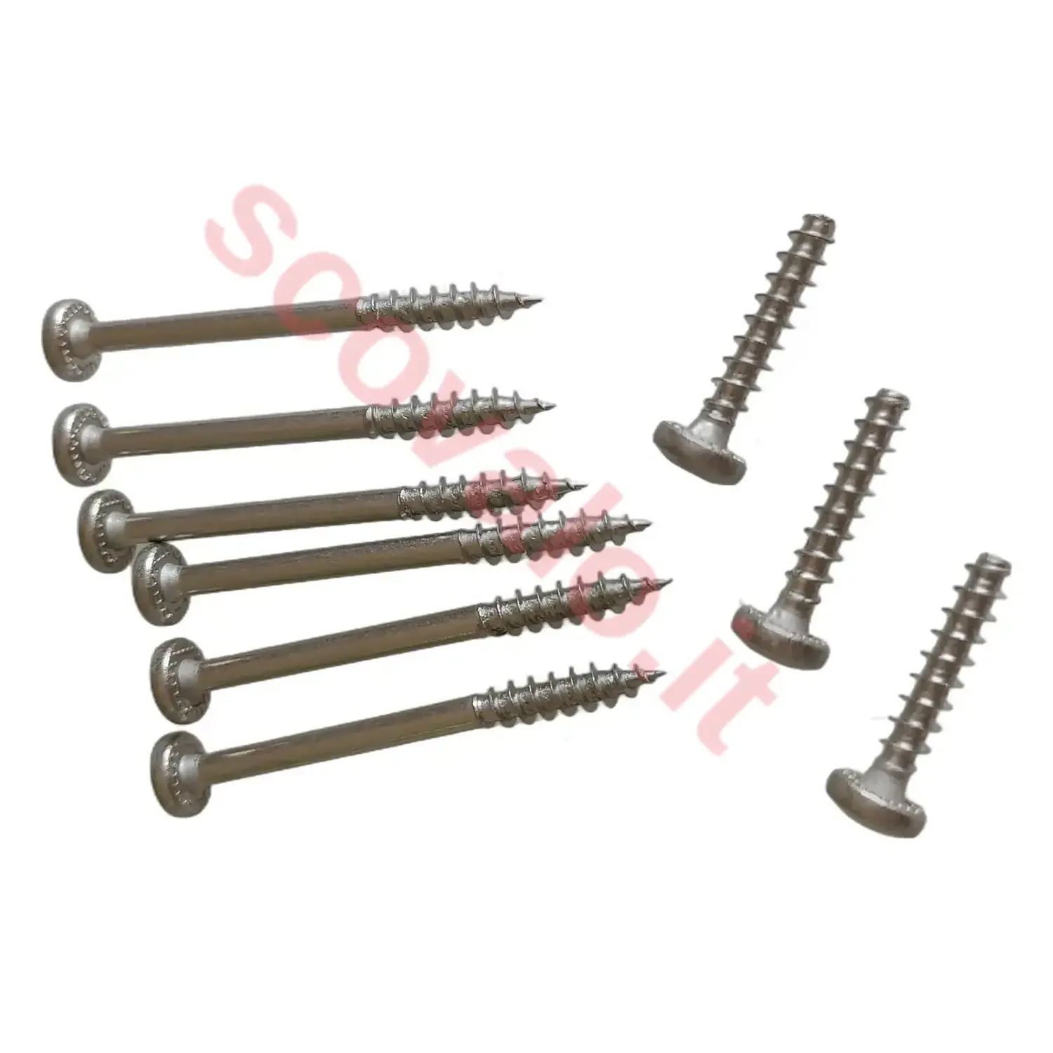 immagine Set 9 Viti Ricambio per Aspirapolvere VK140 VK150 - 6 Lunghe 3 Corte