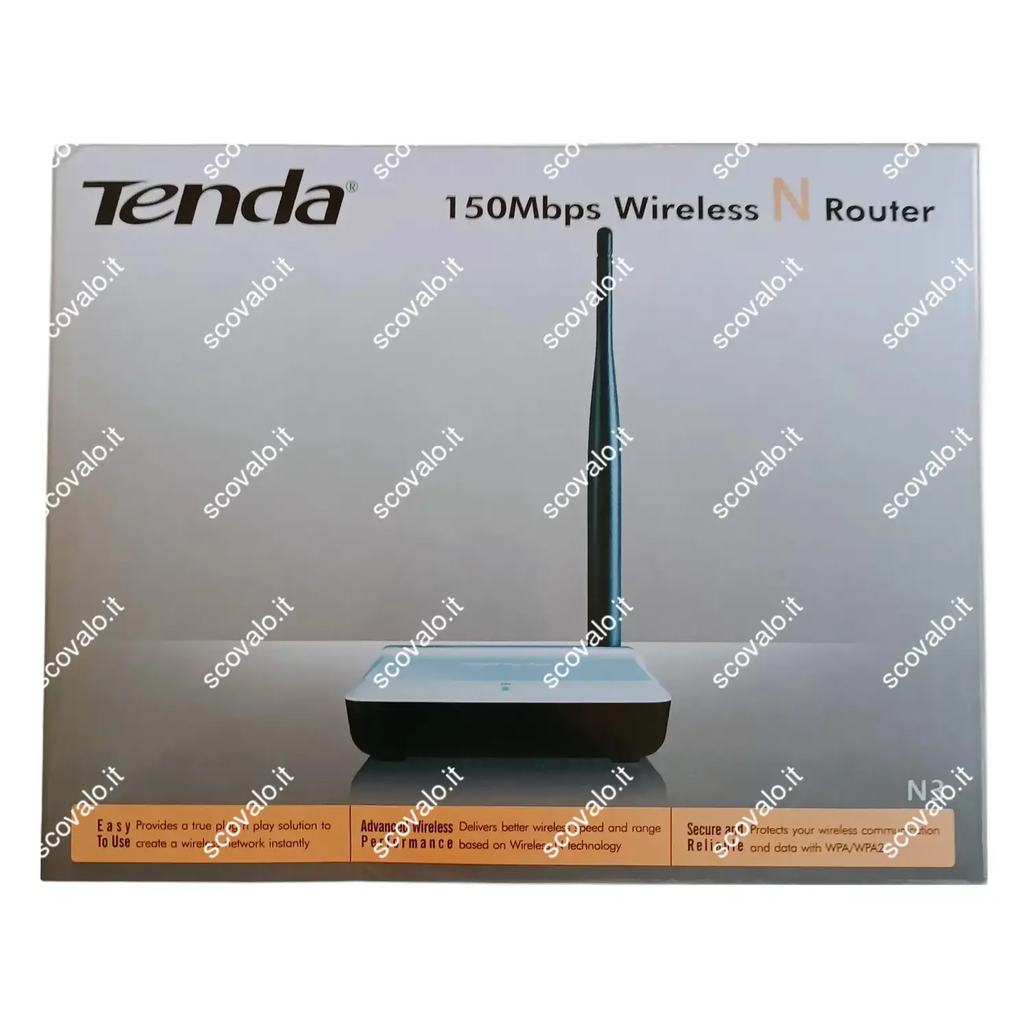 immagine wireless n router 150mbps extender tenda n3